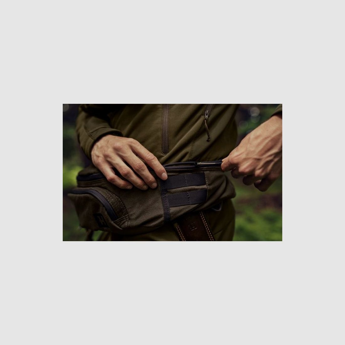 Härkila Bolsa de cadera Stalker Deer 4L | willow green, imagen 7 de 10