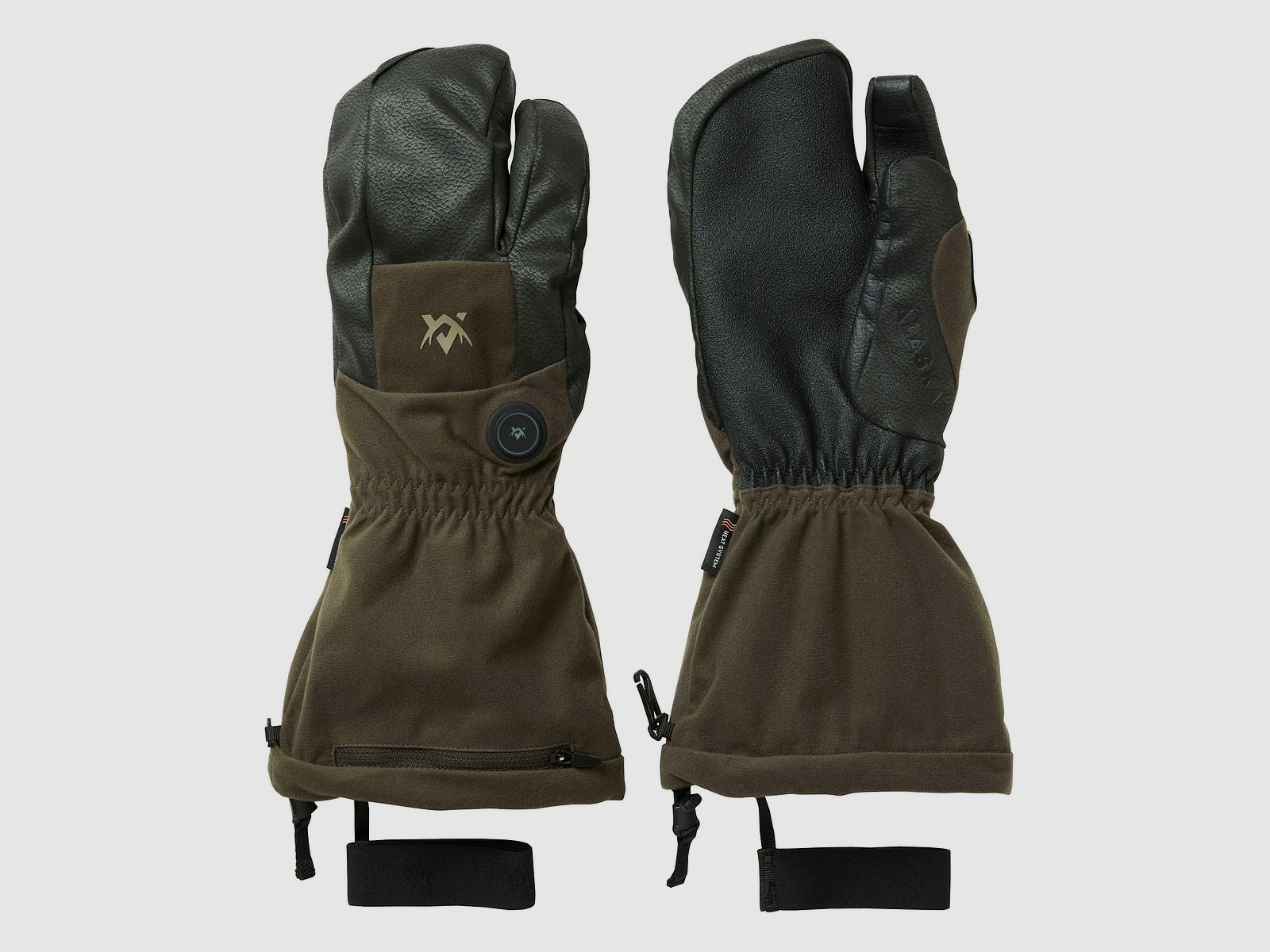 Alaska 1795 Heat System Handschuhe Solid Brown 7