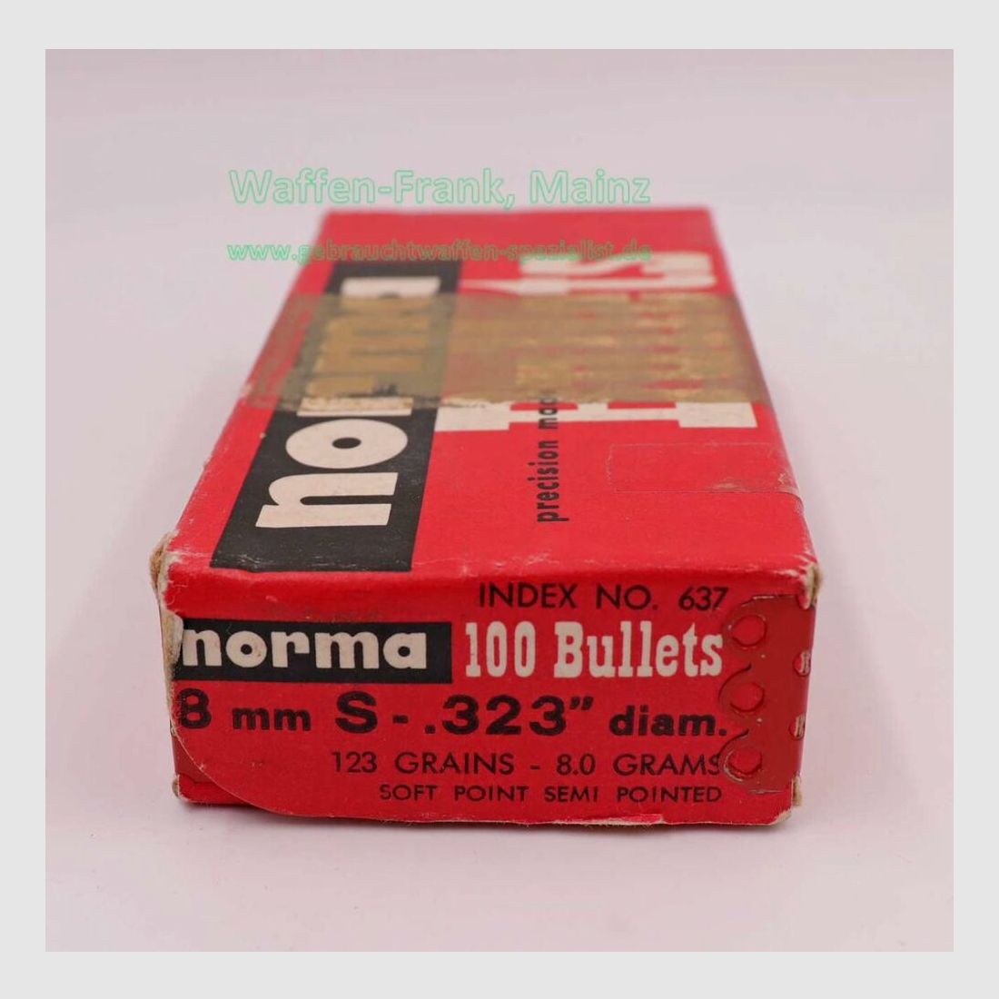 Norma rifle bullets 8mm (.323)