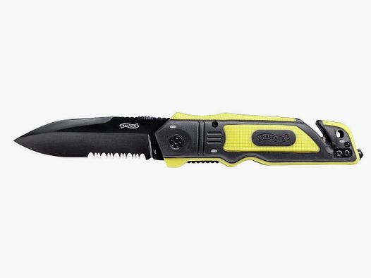 Cuchillo de rescate Walther ERK Amarillo