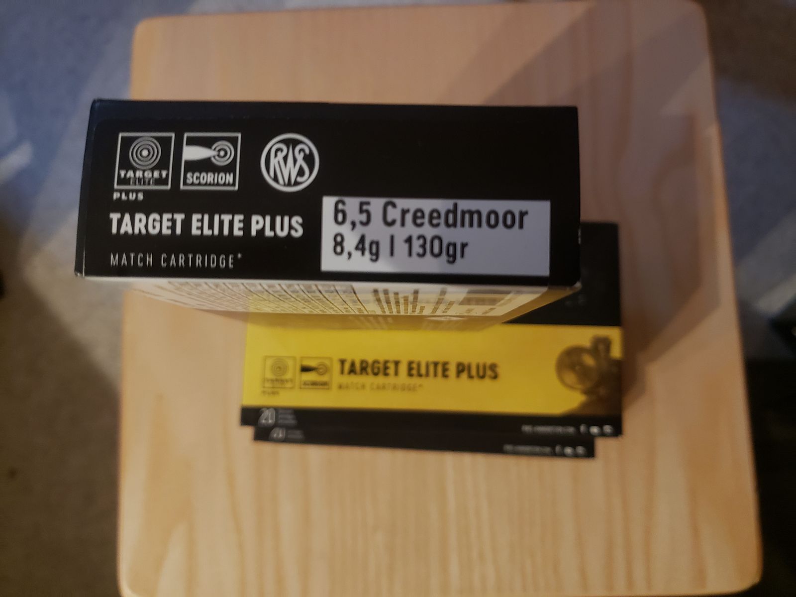 RWS Target Elite Plus  Kaliber 6,5 CRM 8,4 g / 130 gr Trainingsmunition, nur Abholung, Bild 2 von 2