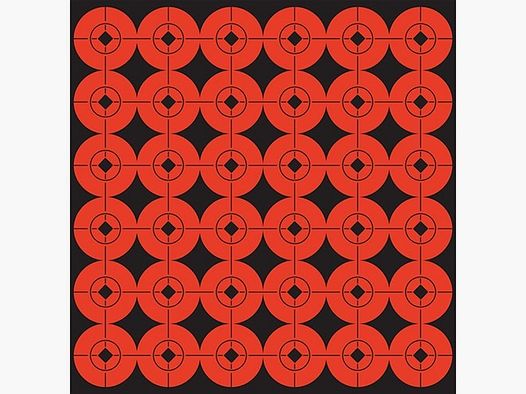 BIRCHWOOD CASEY SELF-ADHESIVE SPOTS BIRCHWOOD CASEY 1″ ORANGE TARGET SPOTS, 360-PAK