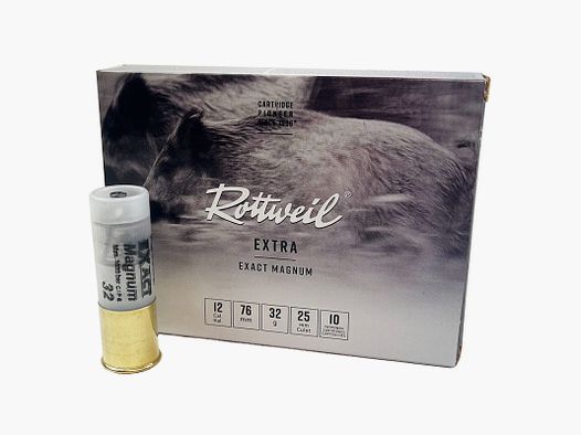 Patronen Rottweil Exact Magnum 12/76 32 gr 2317466