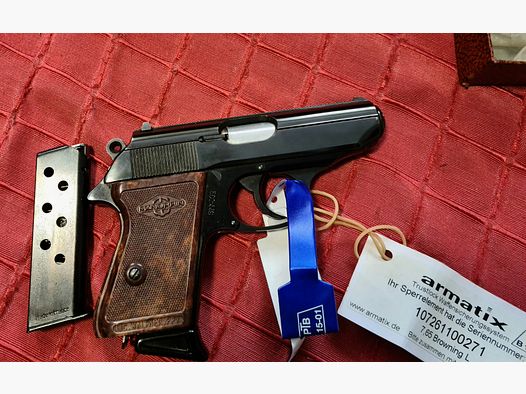 Kat.B Walther PPK Dural Cal. 7. 65 (.32) Browning 