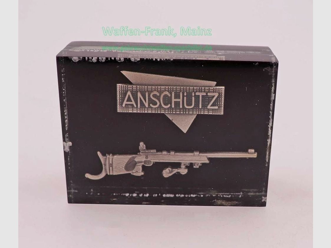 Anschütz, Ulm Super-Match .22 LR-geweer in resin tafelstandaard