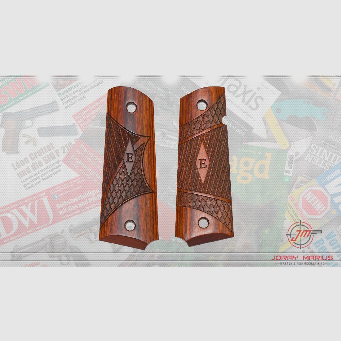 S&W 1911 Griffschalen Holz