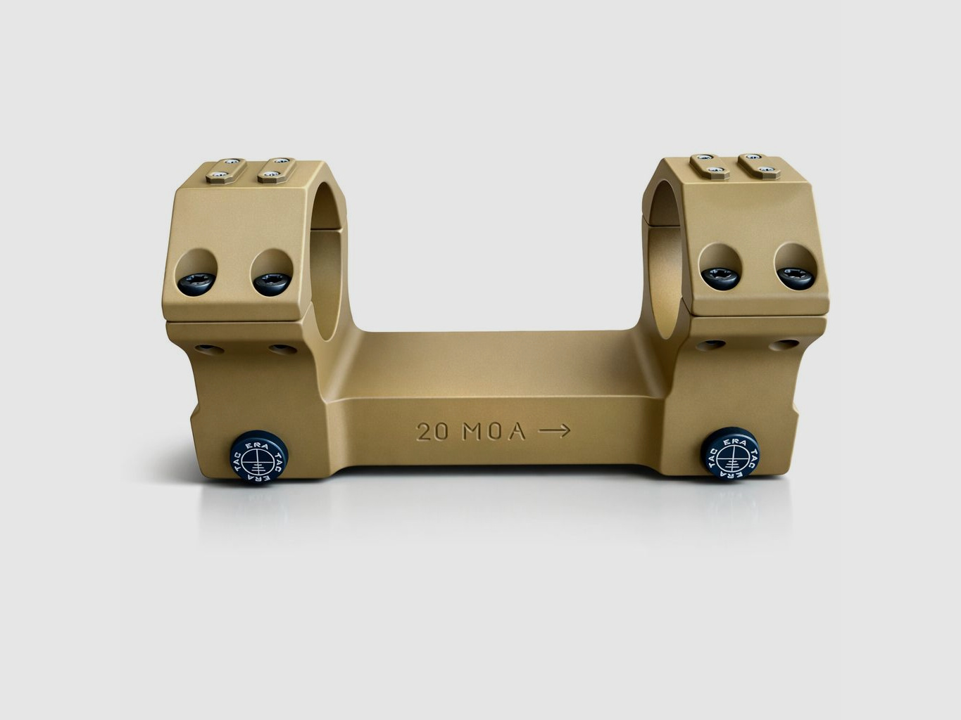 ERATAC Blockmontage Ø34mm BH23mm 20MOA RAL8000 Ausführung: mit QD Hebel