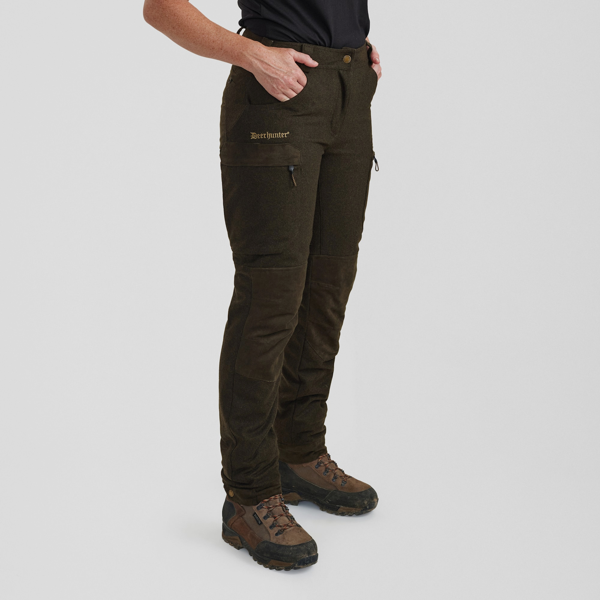 Deerhunter Lady Tatra Hunting Pants Ladies Loden Wood 46