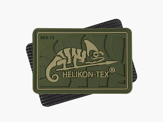 HELIKON-Logo-Emblem HELIKON-TEX – PVC Olive Green (OD-HKN-RB-02)