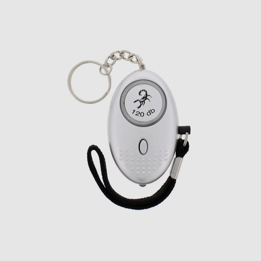Scorpion personal alarm 120 db silver