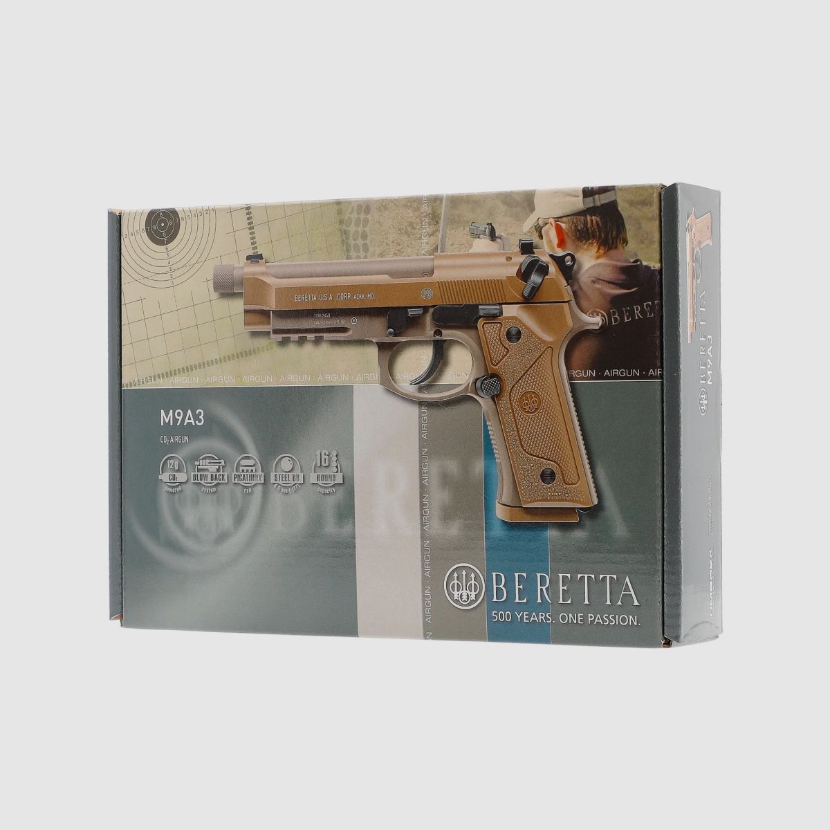 BERETTA M9A3 FM 4,5 mm BB CO2 < 3,0 J