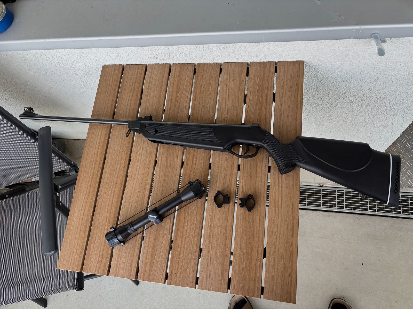 Hämmerli Black Force 400 Combo Luftgewehr Kal. 4,5 mm, Bild 1 von 10