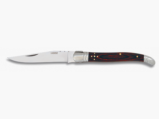 Navaja LAGUIOLE Mikarta Roja Hoja 9 cm
