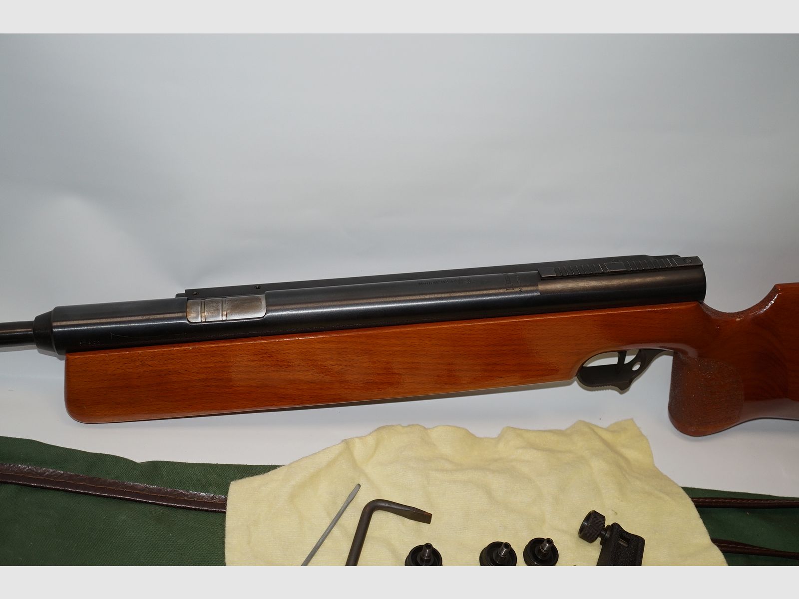 Haenel Mod. 312 side lever air rifle 4.5 mm diabolo with diopter 312