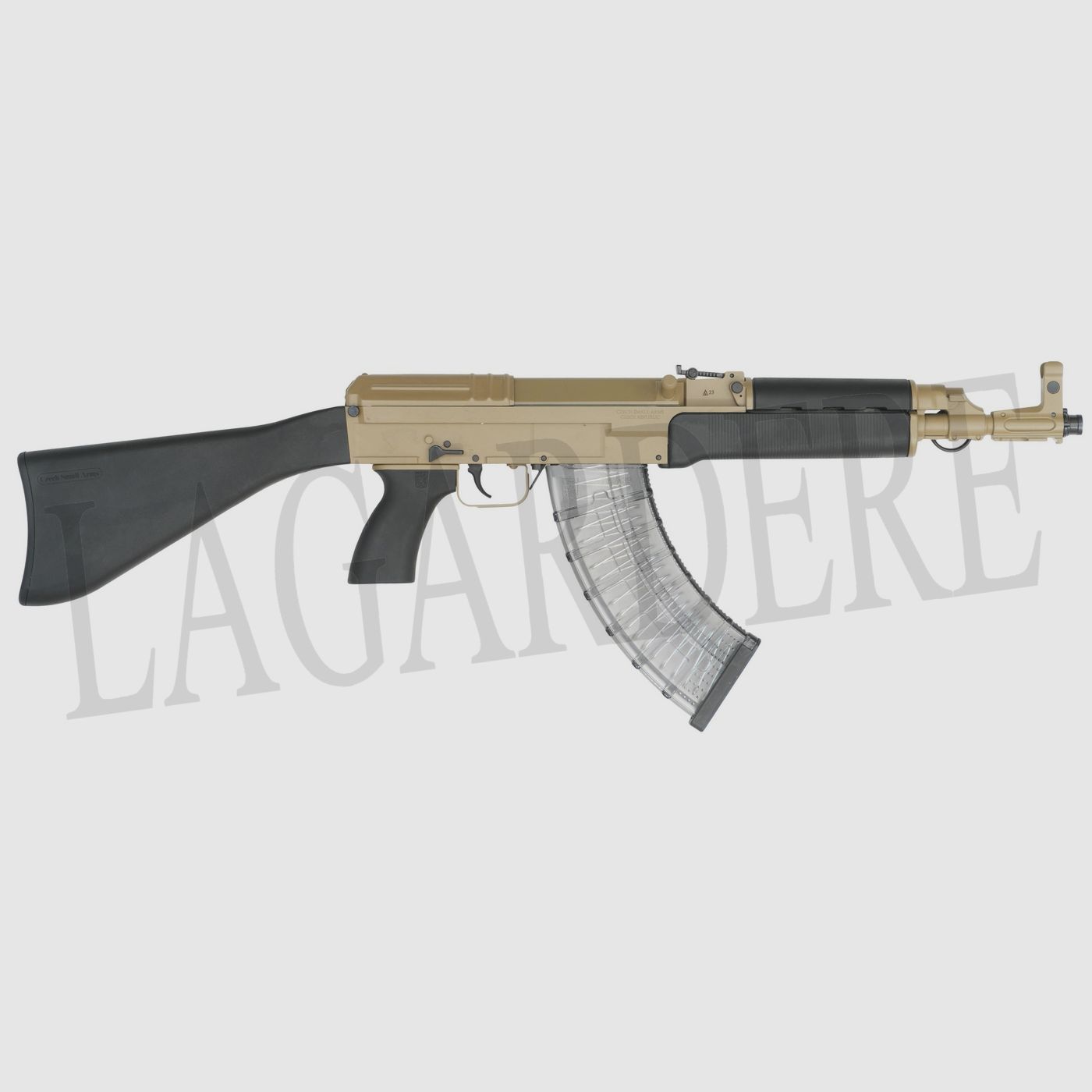 CZECH SMALL ARMS VZ 58 SPORTER REPEATER TAN FESTER SCHAFt (SEMI-AUTOMATISCHES STURMGEWEHR)
