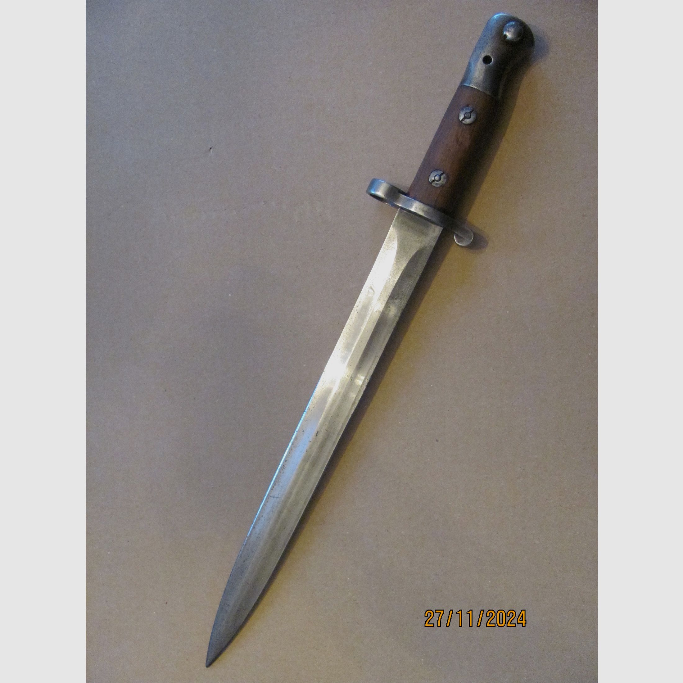 Genuine Wilkinson made Enfield 1903 pattern Royal Afghan Army bayonet