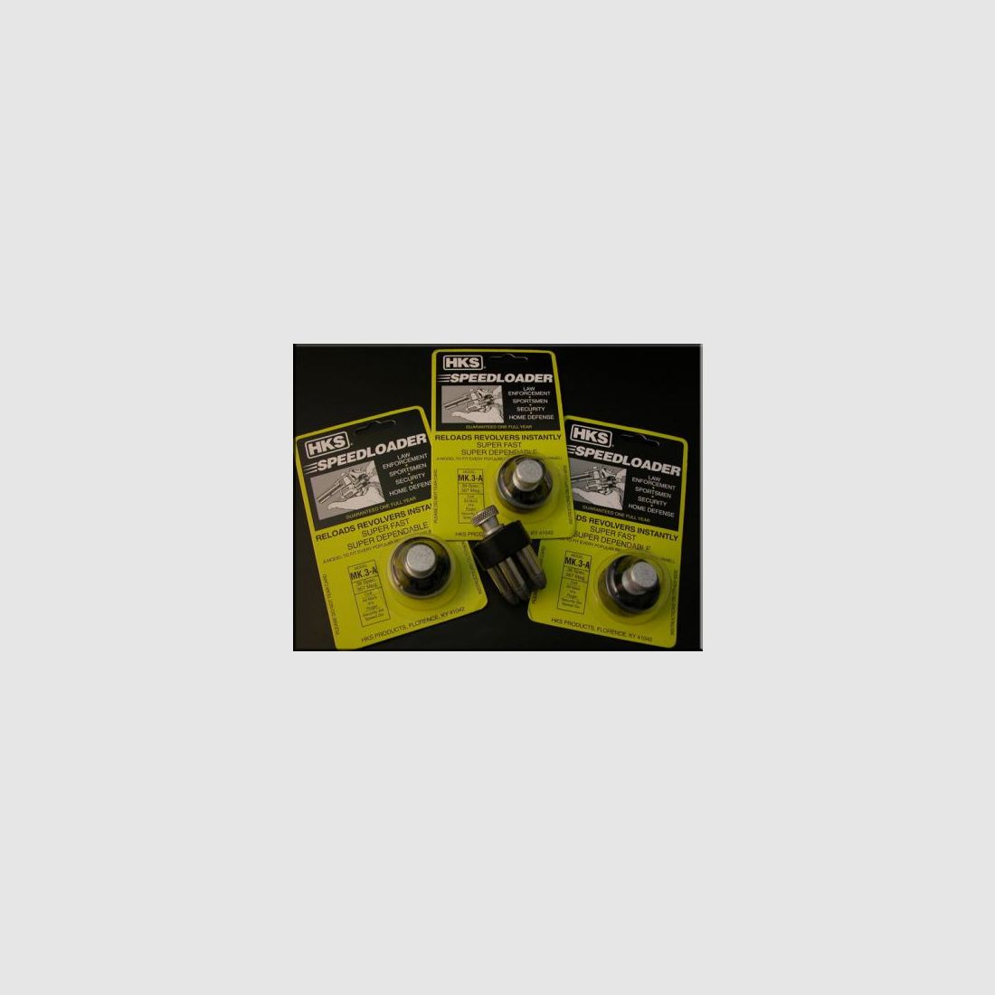 HKS Speedloader Mod. MK3-A, 3 stuks