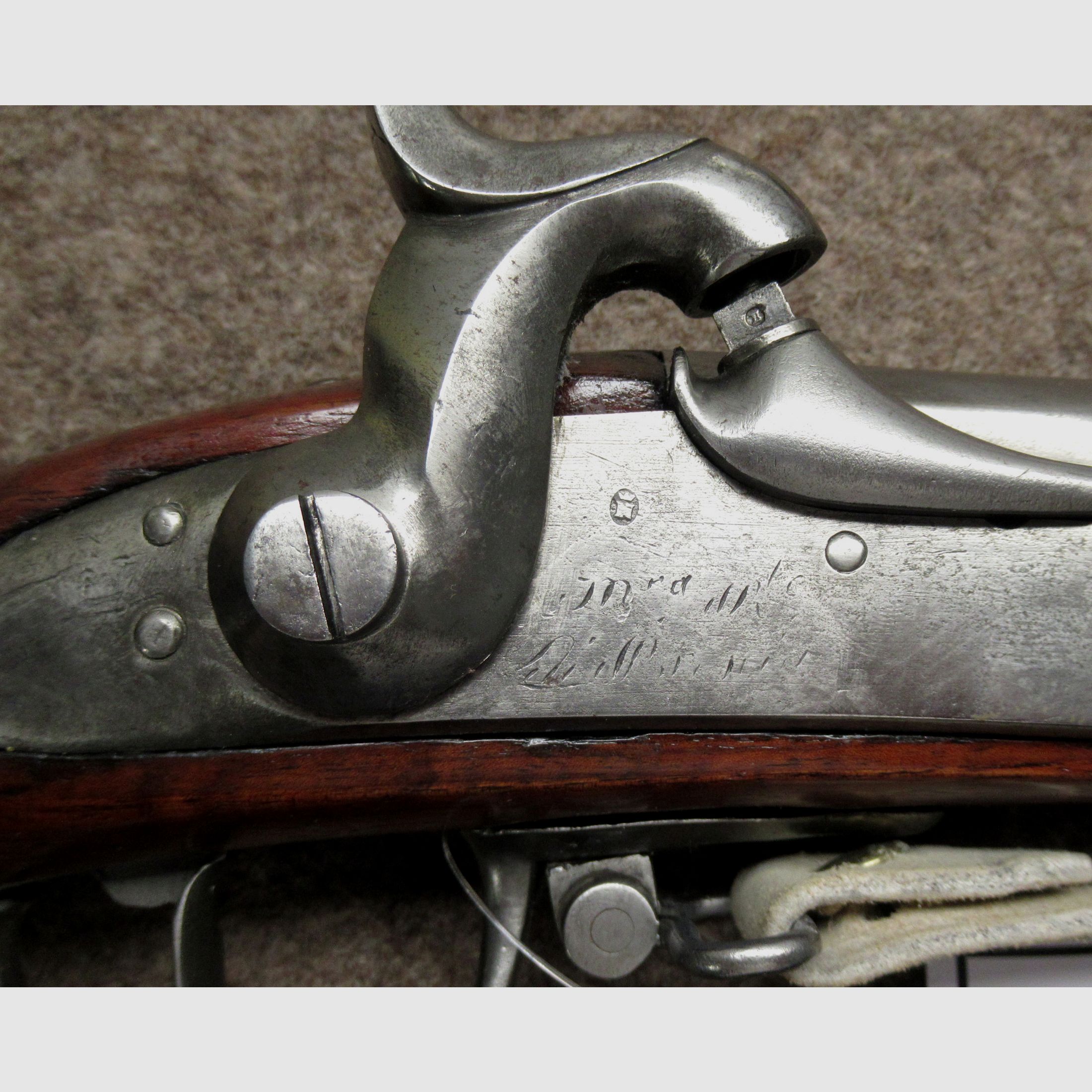 AB-195 Gewehr MANUFACTURE IMP.LE mod. 1817/42 Kal. 18mm, Bild 4 von 7