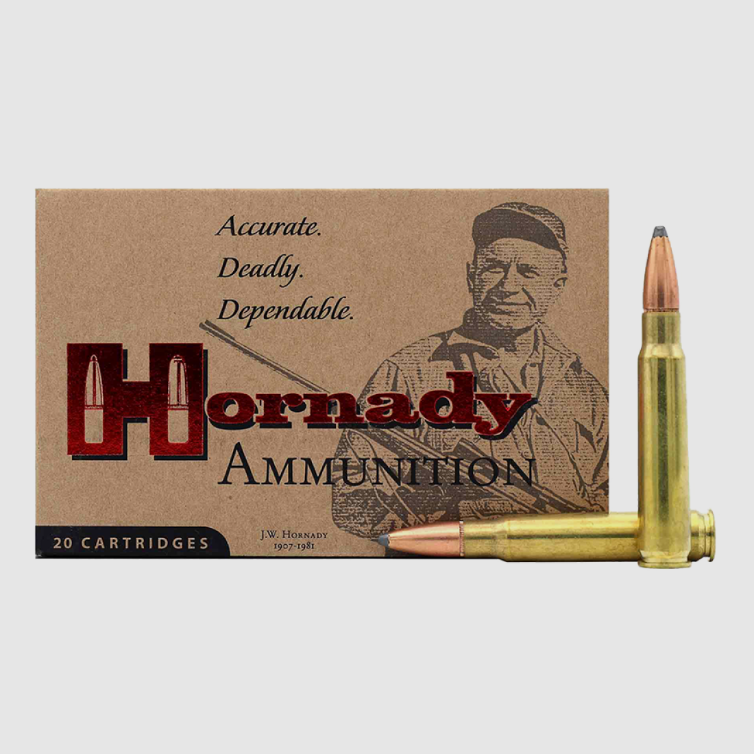 8x57 JS Hornady Custom International™ 195 gr SP INTERLOCK® VE20
