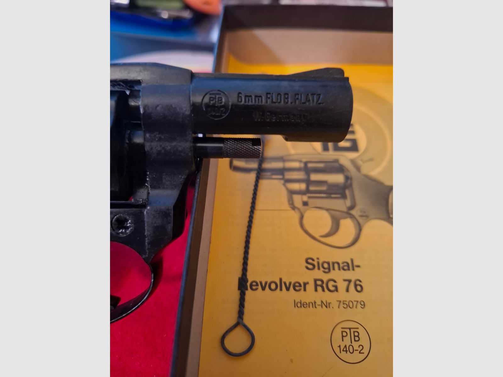 Röhm RG 76 6mm Flobert PTB 140/2 OVP