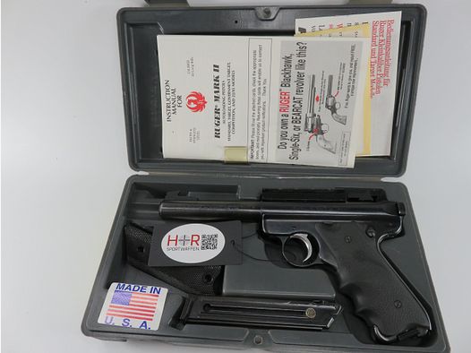 Ruger MARK II Target | Kal. .22 lr | Picatinny Schiene = Optics Ready!