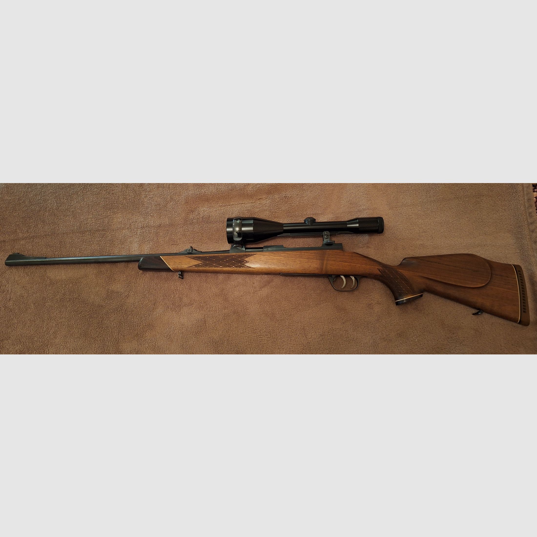 wunderschöne Reptierbüchse Akah Voere 7x64 mit Zeiss Diatal-Z 8x56 auf Suhler Einhakmontage Top! 