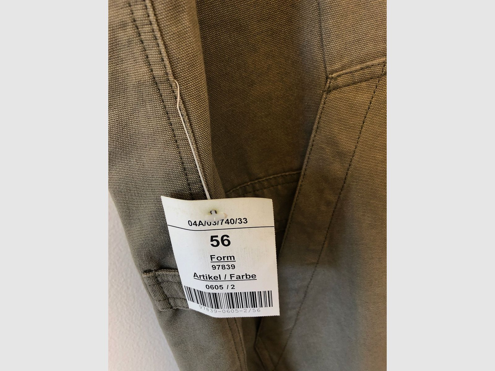 Vendo giubbotto da tiro maschile Rascher in condizioni pari al nuovo taglia 56