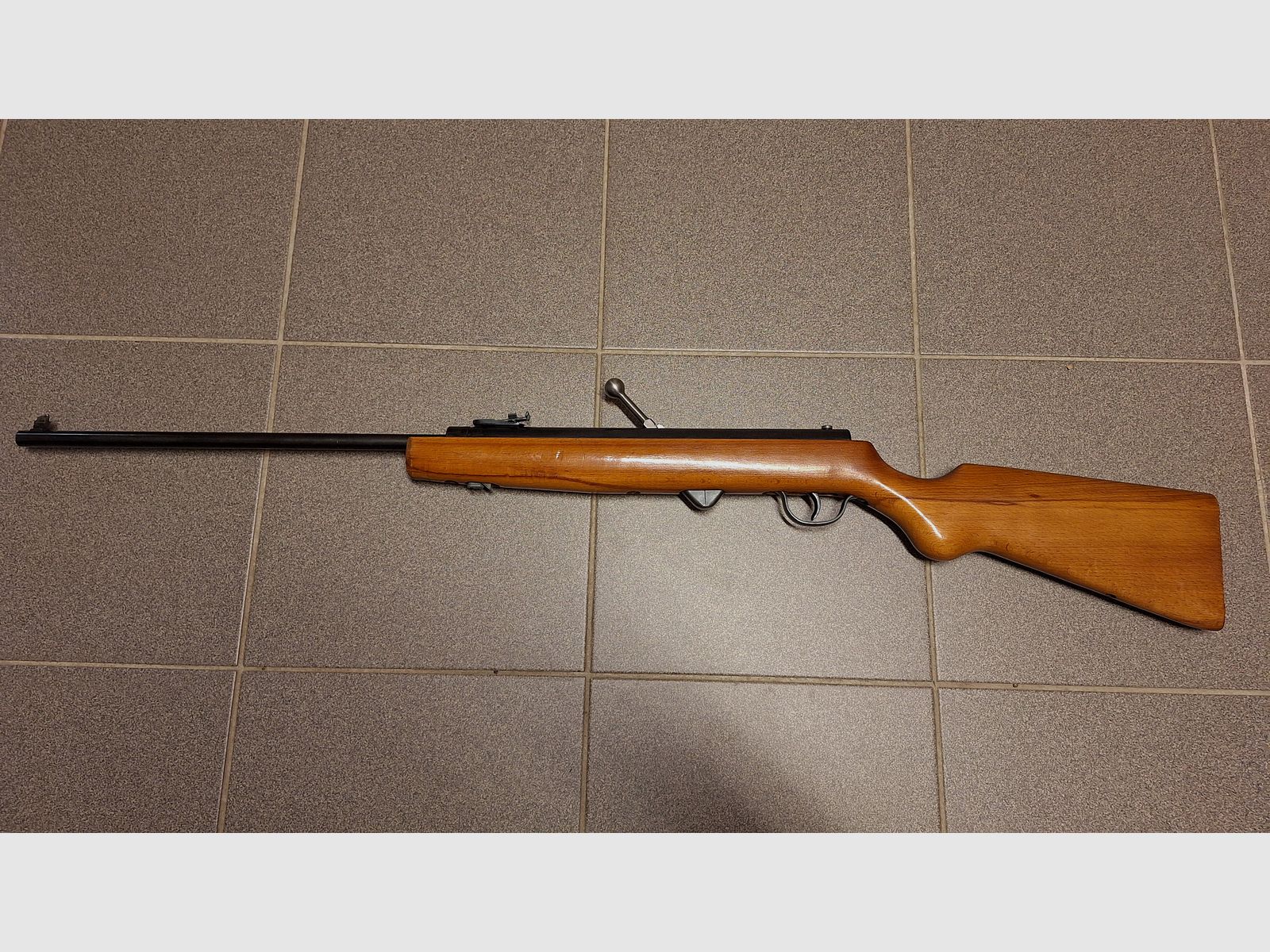 Haenel Suhl 310 DDR-GST Luftgewehr mit Magazin!