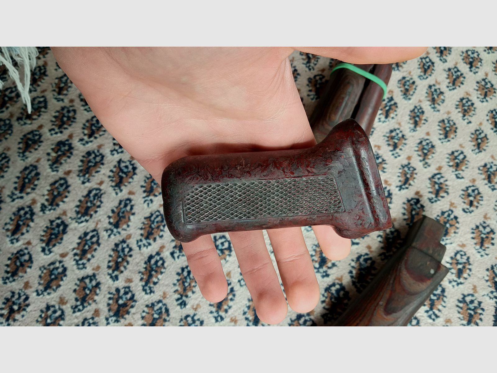 Komplettes Holz Laminat Festschaft Set inkl. Bakelit Griff, Schaft und Handschutz /  AKM und AK74