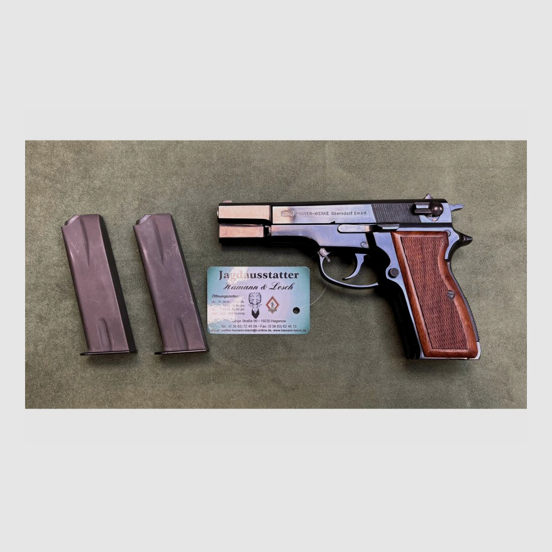 Mauser 90DA 9mmLuger