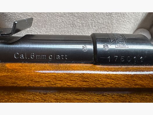J.G. Anschütz Waffenfabrik GmbH Ulm/D. Germany 6mm Flobert  Einzellader-Flinte mit Riemen