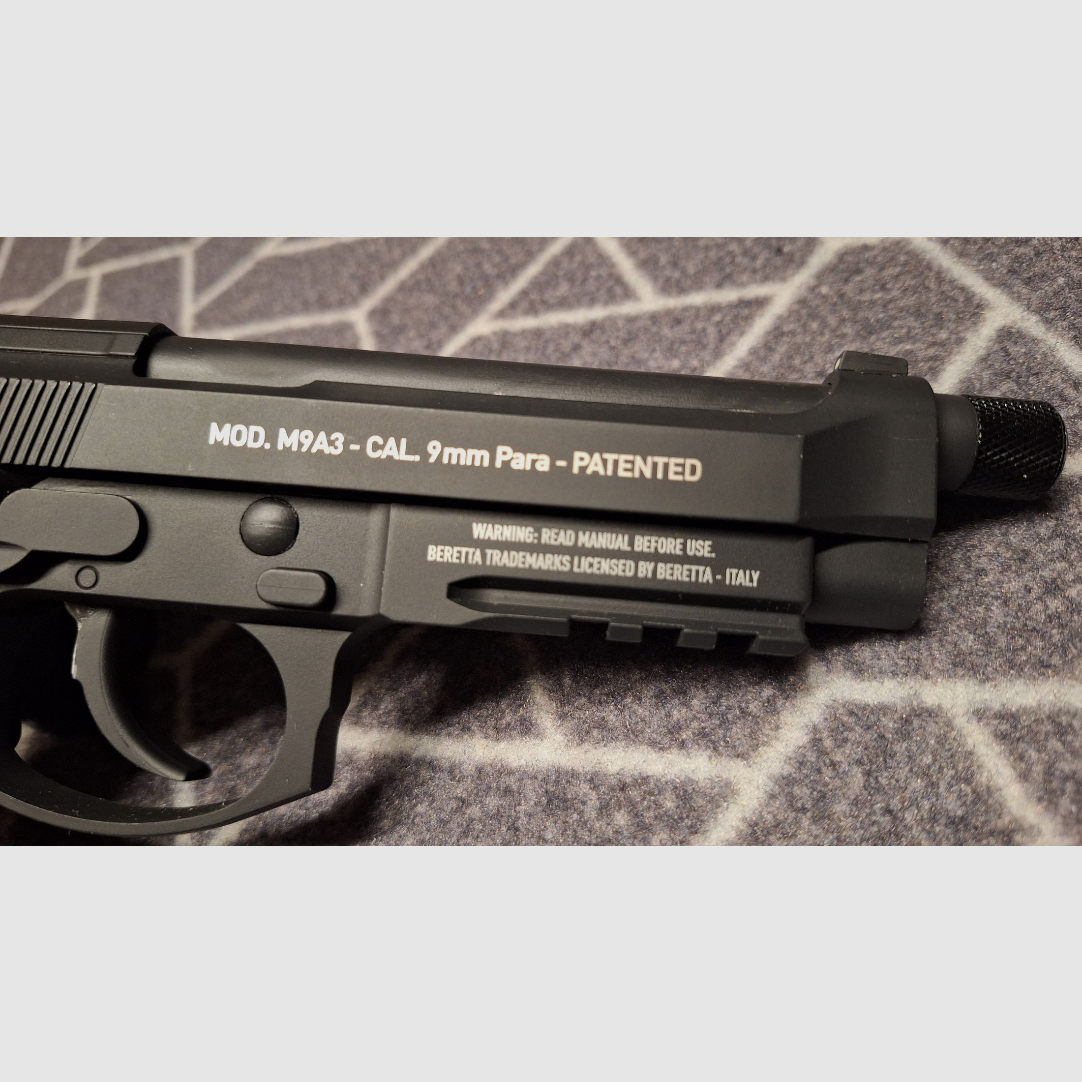 Beretta M9A3 FM CO2 4,5mm BB Blowback schwarz