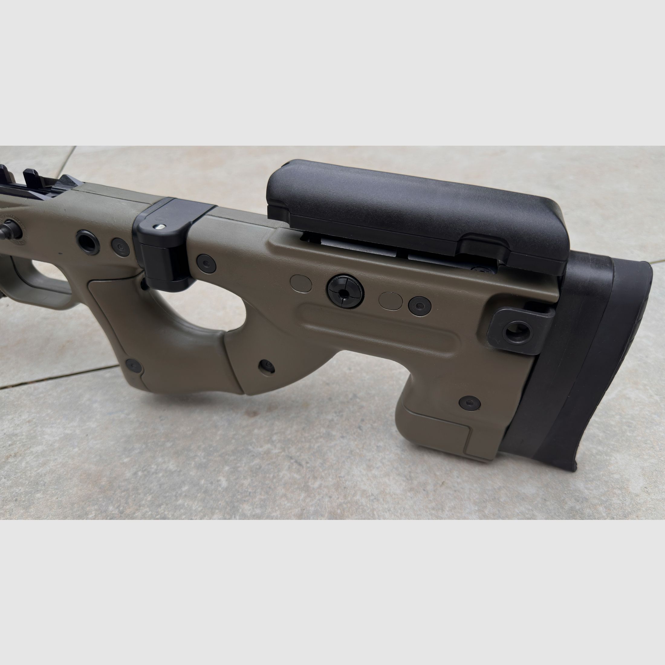 Schaft Accurracy International AT AICS Steingrau-Oliv, ohne Optik/Montage und Büchse!, Bild 15 von 16