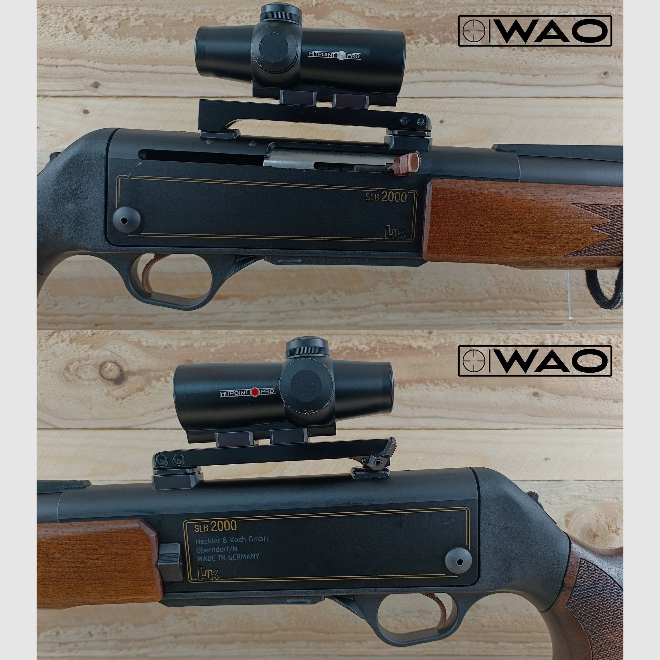 Self-loading rifle H&K SLB 2000 caliber 9.3x62 - Heckler & Koch *SLB2000 with Blaser Hitpoint Pro*