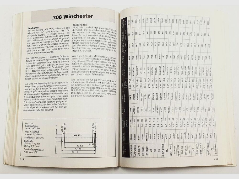 DEVA Buch über das Wiederladen von der DEVA, 2. Auflage