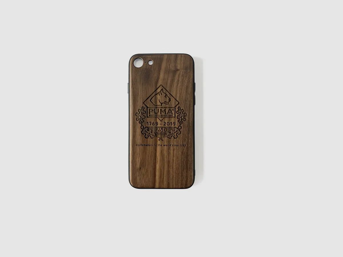 CUSTODIA IN LEGNO Iphone, noce