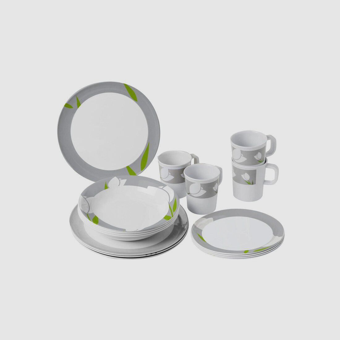 Tulip Dinner Set, 16-piece