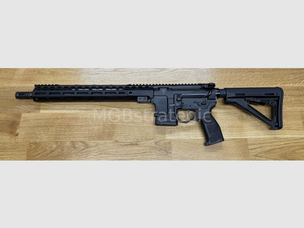 WBP PIASR - rifle semiautomático .223Rem - tipo AR-15 AR15 14,5" - para titulares de licencia de caza anual - 1/8 de torsión - gatillo Match Triggertech Duty de un solo nivel