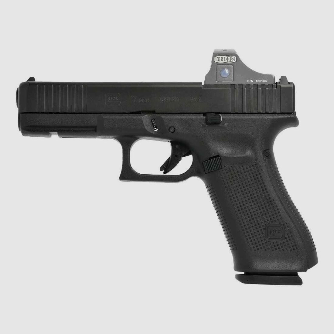 Glock 17 Gen5 MOS / 9mm, inkl. 4 x MOS Adapterplatten