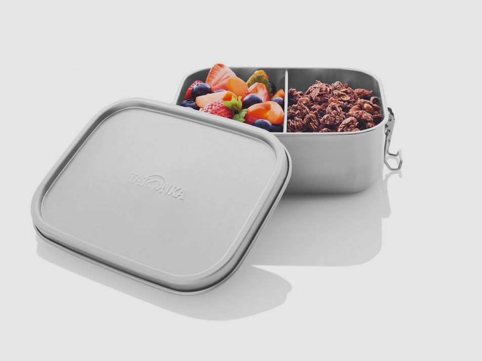 TATONKA Lunch Box II 800 Lock Edelstahl-Brotdose