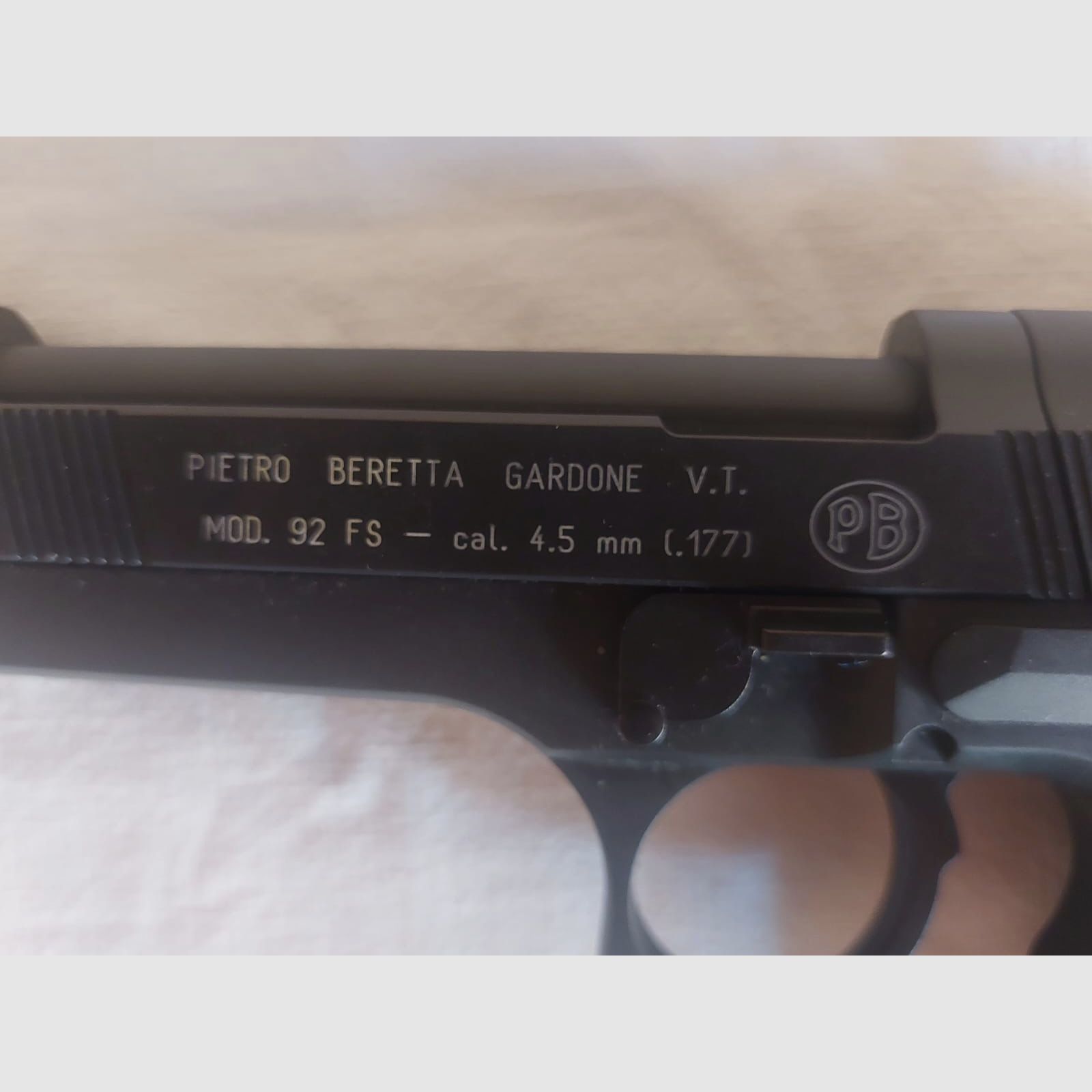 Beretta M92 FS schwarz CO2 4,5mm
