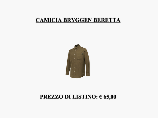 Beretta – Chemise Bryggen Mud Green