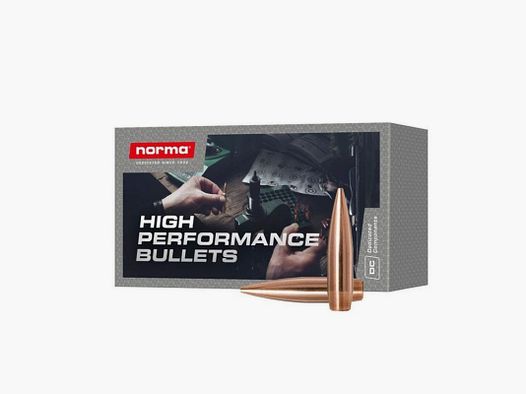 NORMA GESCHOSSE GTX HPBT Kal. 30 gr 168