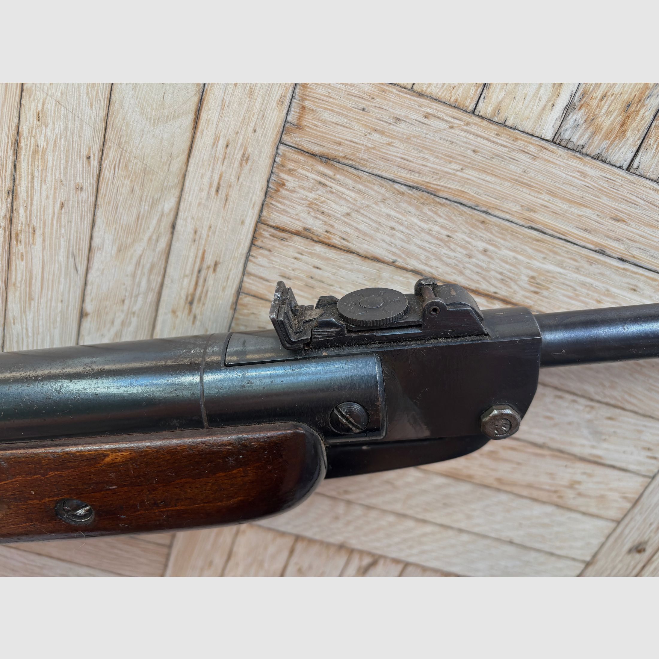 Krico Luftgewehr Druckluft Gewehr Kipplader 4,5mm