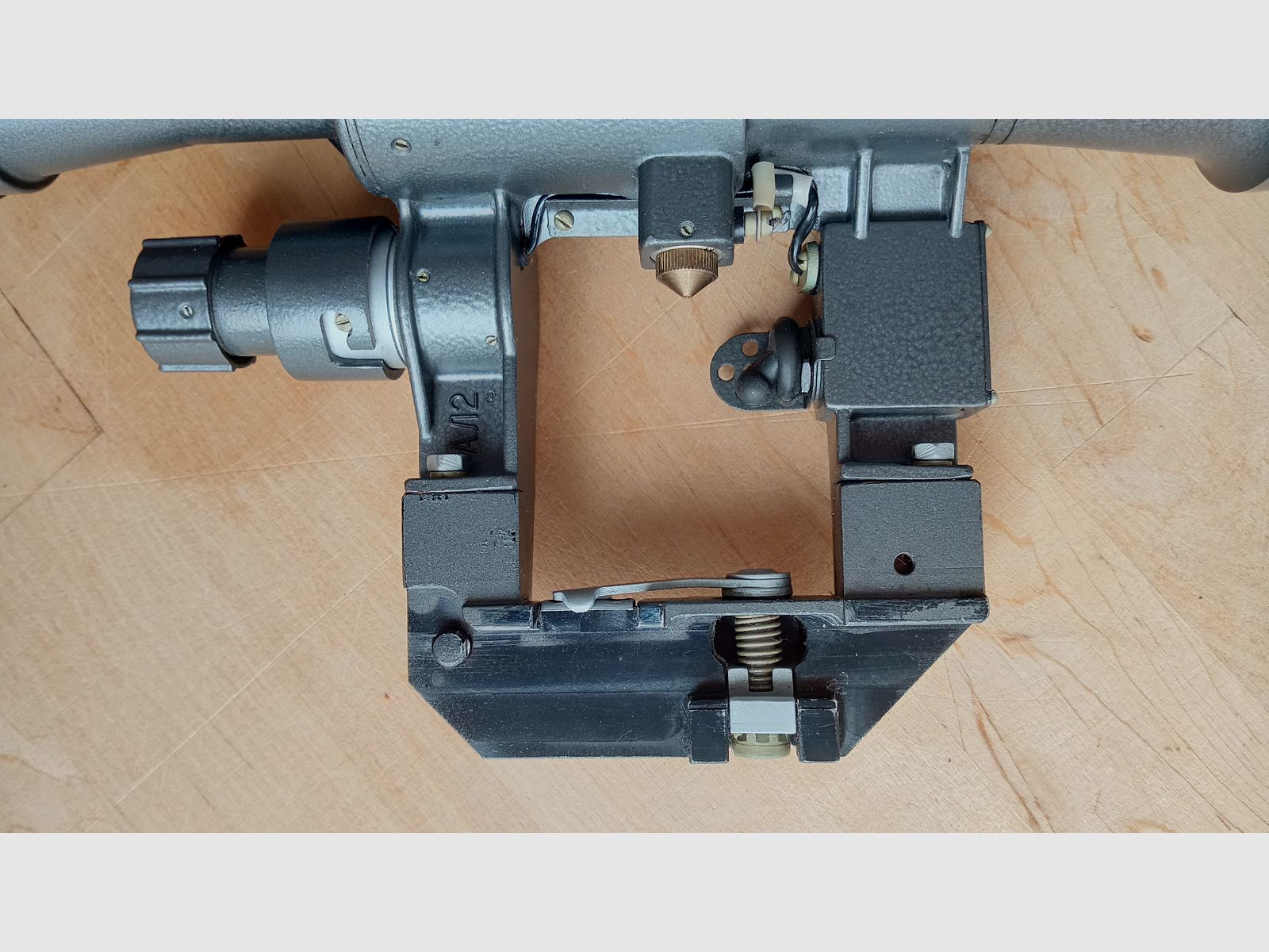 Offre d’échange : 6x36-1 russe NPZ PO avec pince universelle pour rail latéral AK et SVD / très bon état / éclairage fonctionne // lunette Optik AKM AK74 AK-100 / Saiga / Tigr / PSL
