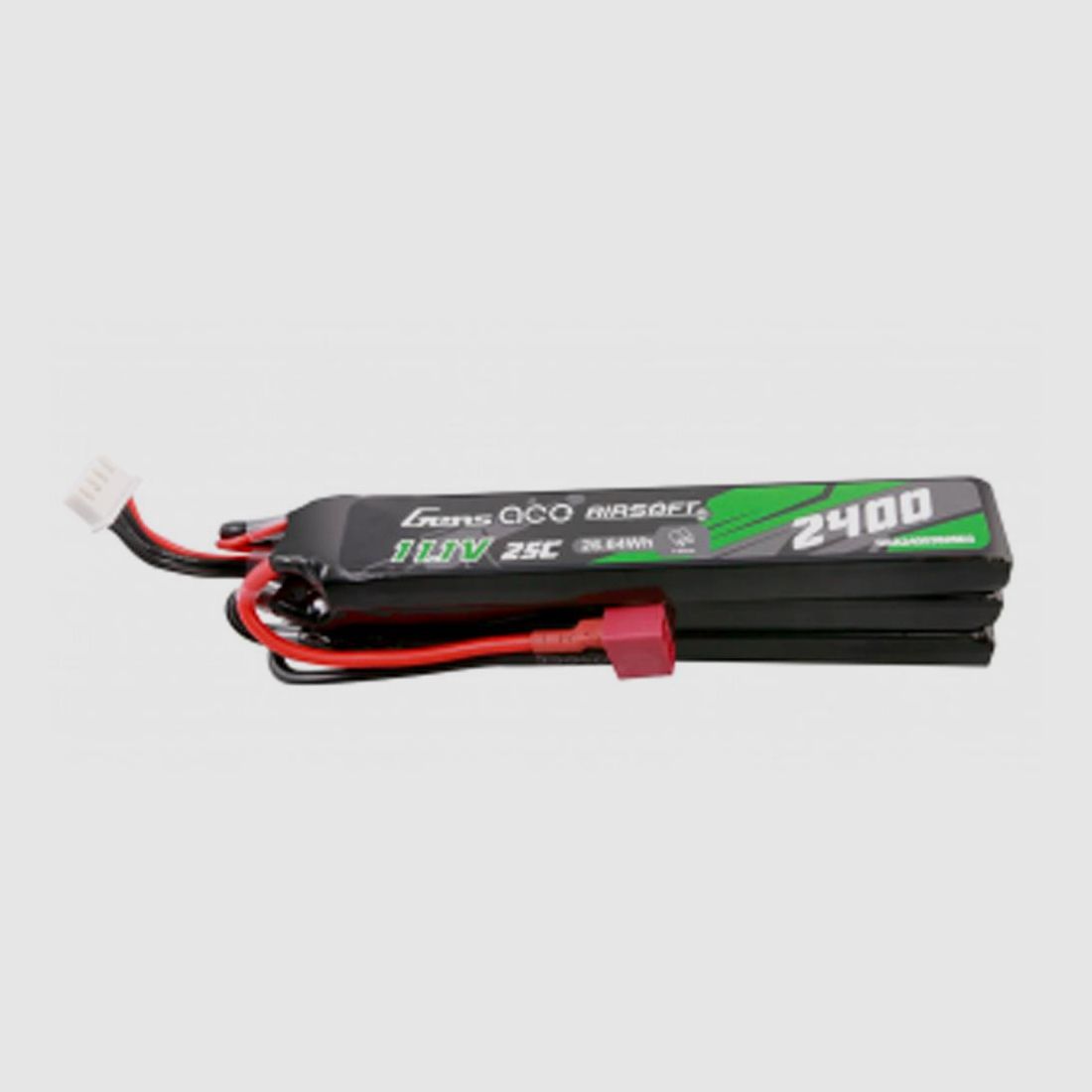 Genspow Batterie 11.1V 2400mAh 3 Sticks T-Dean - 25C Entladung - Zuverlässige Leistung für Outdoor-Ausrüstung, Bild 1 von 3
