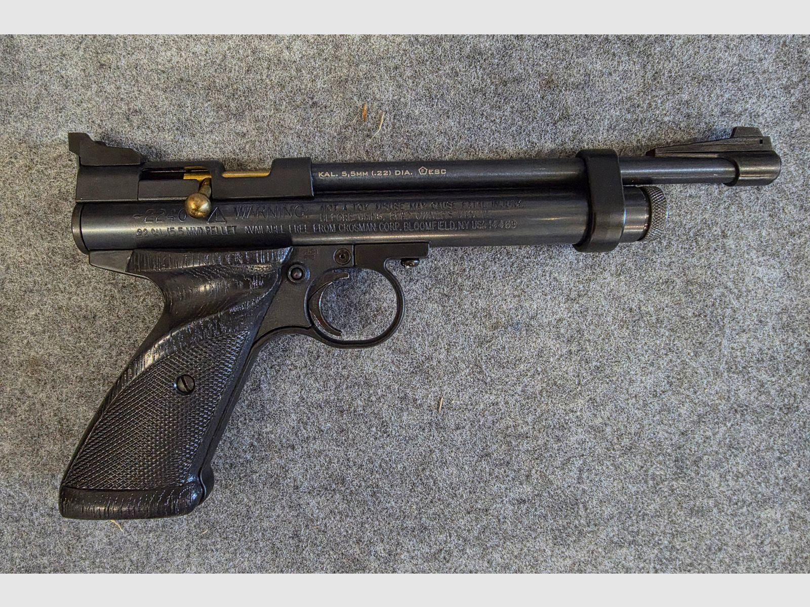 CO2 Pistole Crosman 2240  Kaliber 5,5 mm  Diabolo 