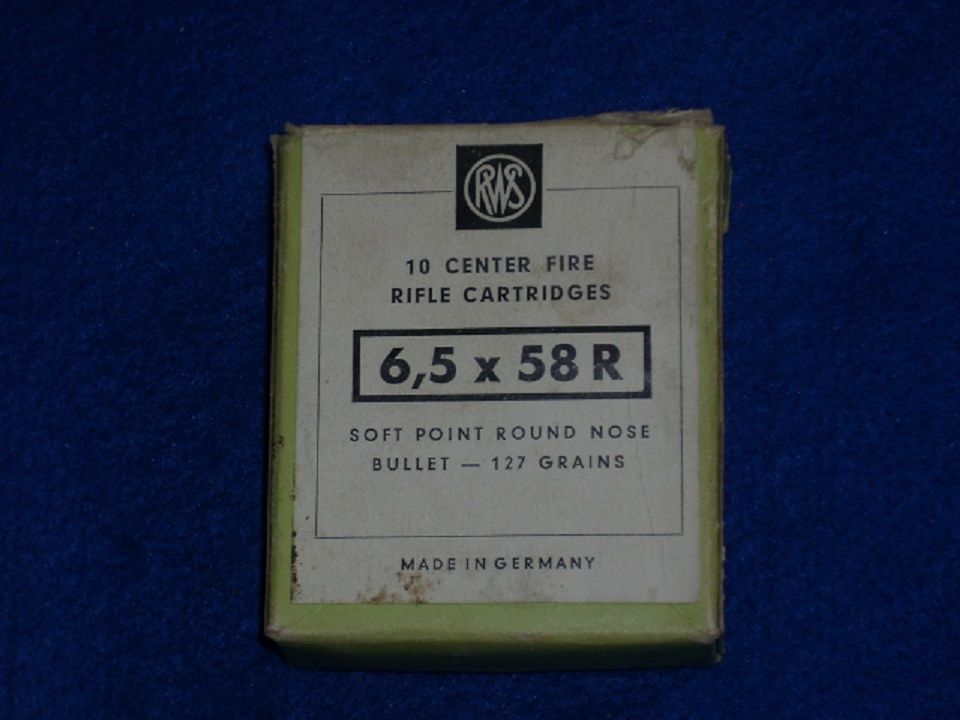6,5x58 R Sauer&Sohn