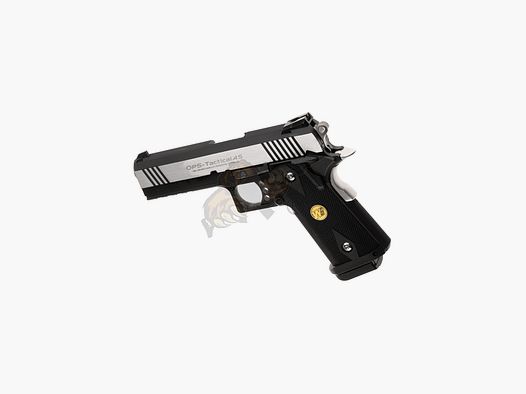 HiCapa 4.3 - OPS-Tactical .45 in Silver