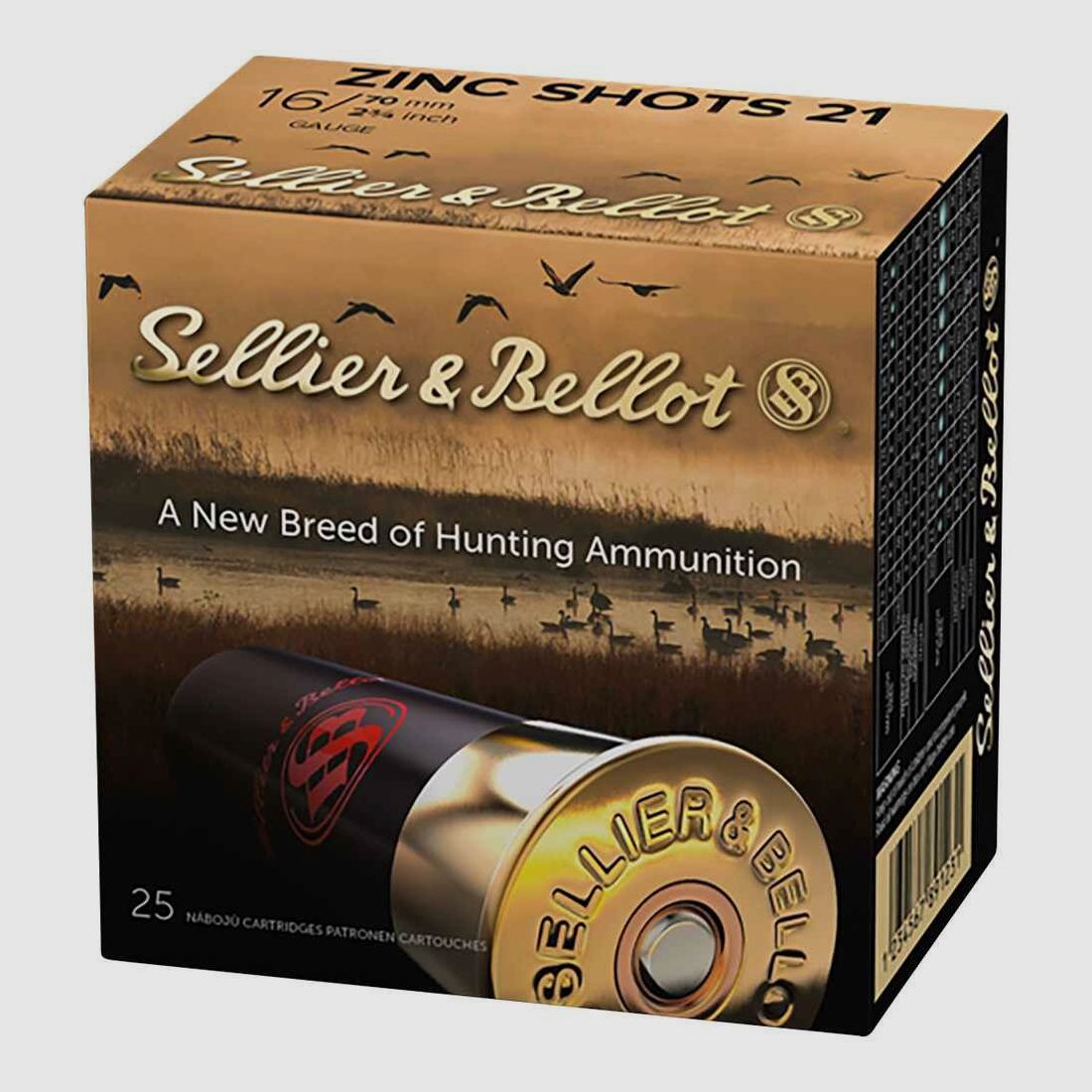 Sellier & Bellot 16/70 Zinc 4.0mm 21g